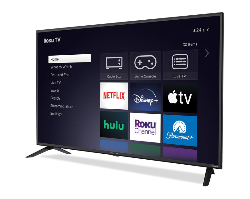 Téléviseur intelligent DEL Proscan UHD 4K de 50 po avec Roku TV (PTRU5080)