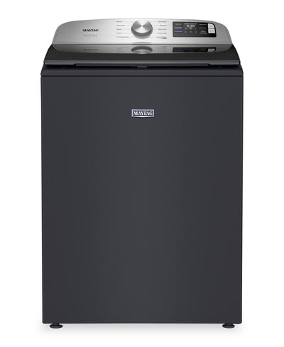 Maytag 6.0 Cu. Ft. Smart Top-Load Washer - Midnight Steel - MTW6205RF | Laveuse intelligente Maytag à chargement par le haut de 6,0 pi3 - acier minuit - MTW6205RF