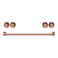  Ensemble de poignées et de boutons Thor Kitchen or rose pour cuisinière de 30 po - CKA-RG30-RSG 
