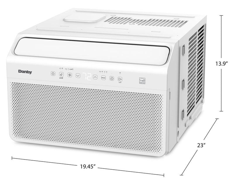 Climatiseur de fenêtre Danby de 8 000 BTU avec onduleur - DAC080B8IWDB-6