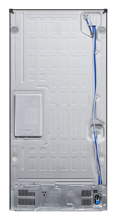 Réfrigérateur LG de 25 pi3 et de 33 po à 3 portes françaises - acier inoxydable PrintProofMC - LF25H6330D