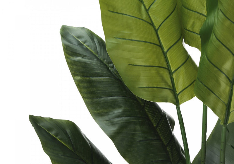 Strelitzia artificielle de 59 po en pot de 5 po