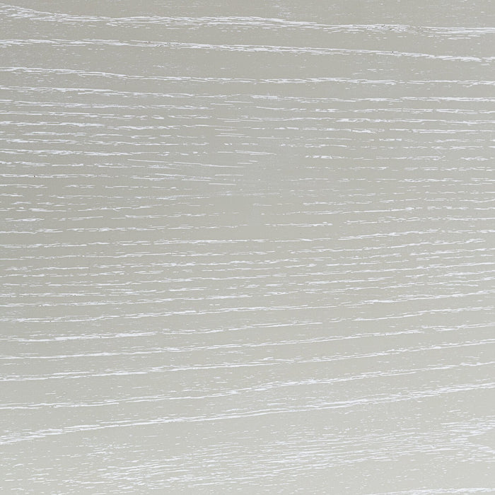 Table à café Vida de 48 po en bois massif avec tablette et roulettes - sable