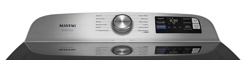 Laveuse intelligente Animal Pet Pro de Maytag à chargement par le haut de 6,0 pi3 - blanche - MTW7205RW