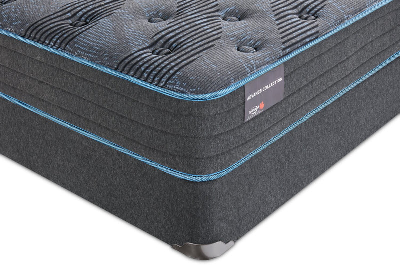 Ensemble matelas ferme à plateau régulier Advance Ultra de Springwall pour grand lit 