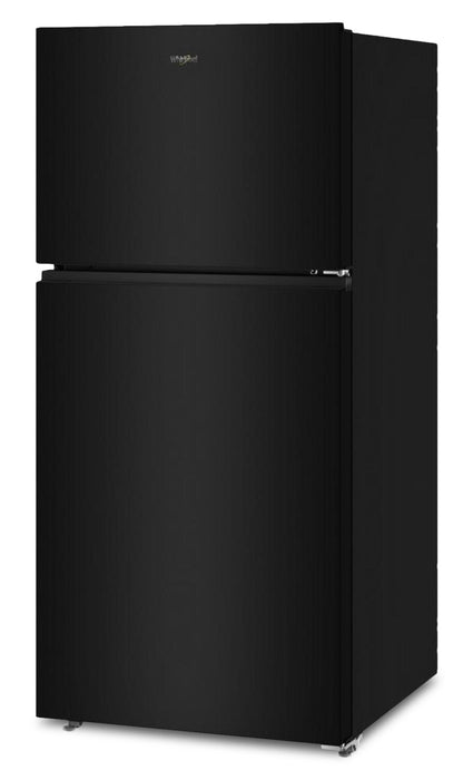 Réfrigérateur Whirlpool de 19 pi³ et de 29,5 po à congélateur supérieur - noir - WRTX5419SB