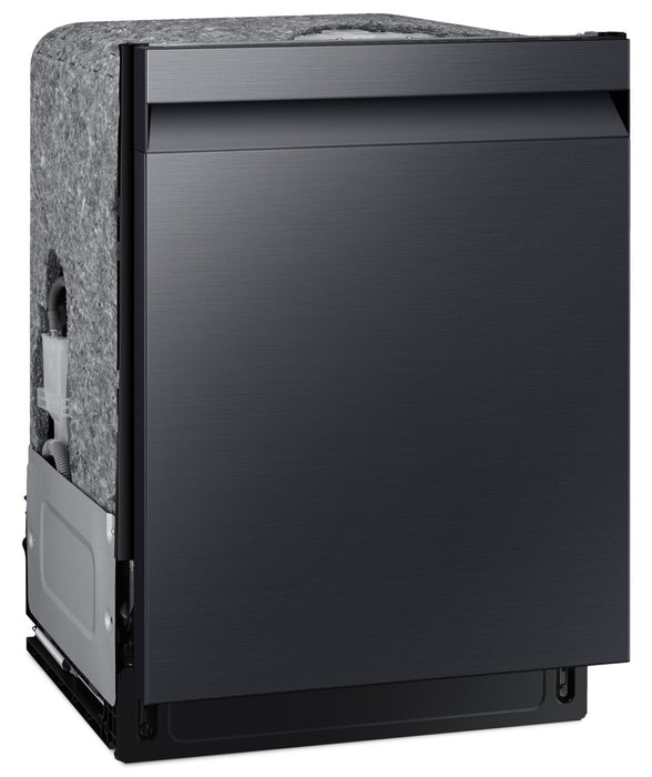 Lave-vaisselle intelligent encastré Samsung de 24 po et de 46 dBA avec StormWashMC - noir mat - DW80CG5450MTAA