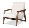 Fauteuil d’appoint Cove de 28 po en tissu de chenille - taupe 