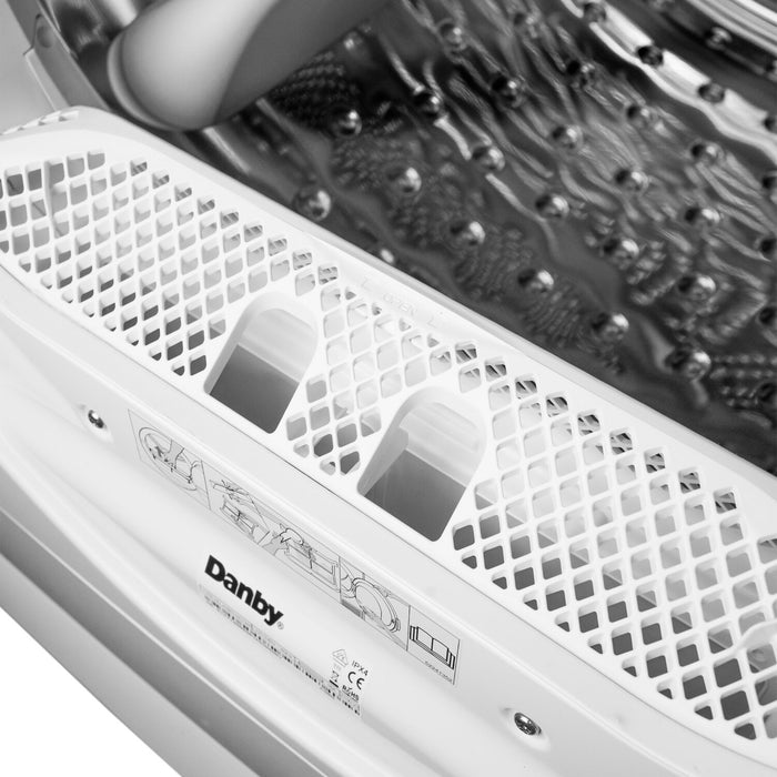 Sécheuse compacte superposable Danby de 4 pi³ et de 24 po avec capteurs de condensation - blanche - DDY040D3WDB
