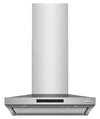Hotte de cuisinière murale KitchenAid de 30 po de style auvent à 4 vitesses - acier inoxydable - KVWC730SSS