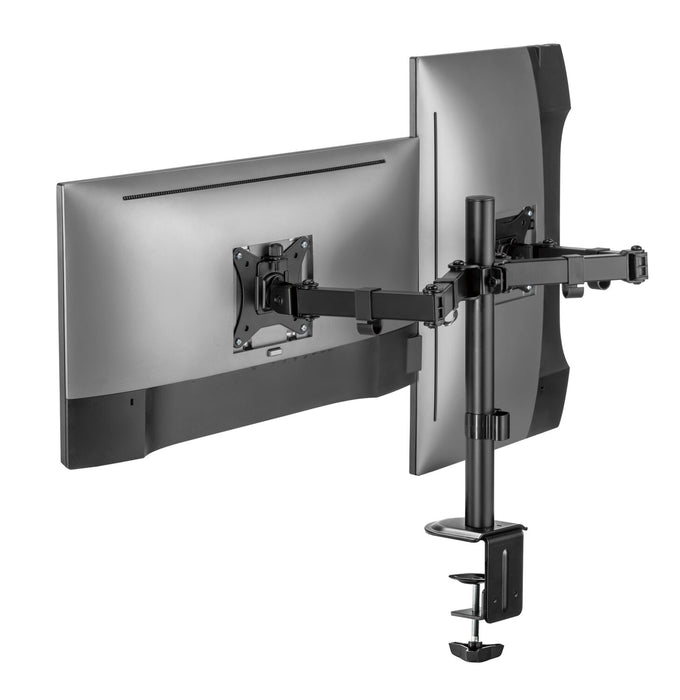 Support pour moniteur à bras double à profil bas Ultralink Performance pour écrans de 17 po à 32 po (ULPMALP2)