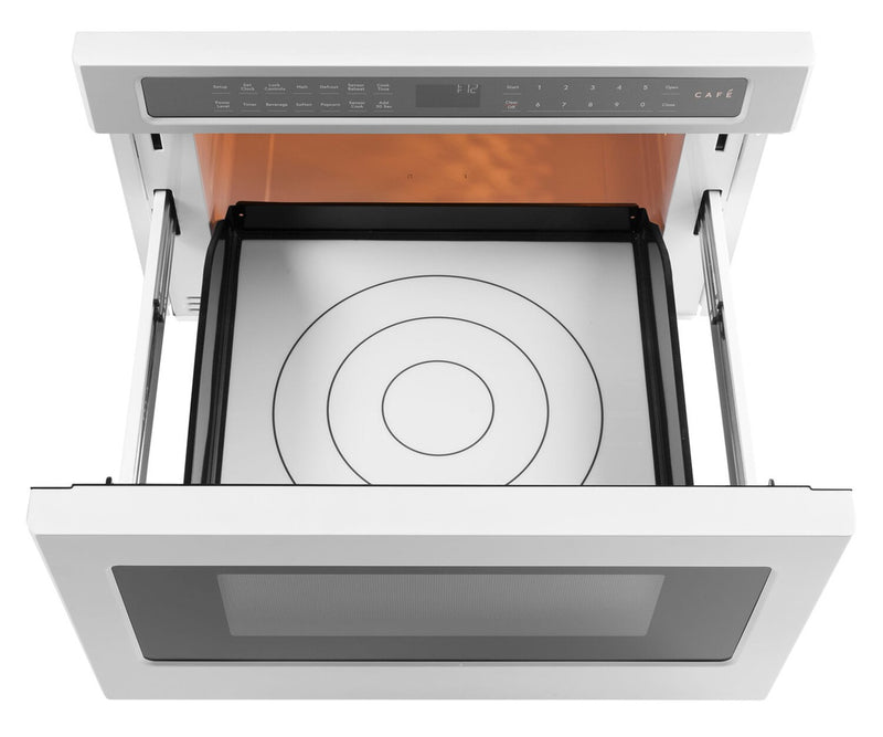 Tiroir-four à micro-ondes encastré Café de 1,2 pi³ - blanc - CWLC12P4RW5