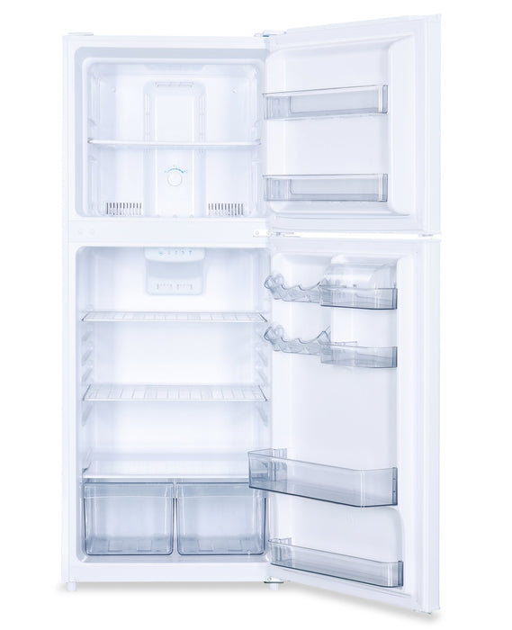 Réfrigérateur Danby de format appartement de 11 pi3 et de 23,44 po à congélateur supérieur - blanc - DFF116B2WDBR