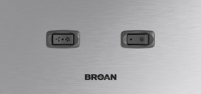 Hotte de cuisinière sous l’armoire Broan de série GLA1 de 36 po - Acier inoxydable  - GLA1363SS