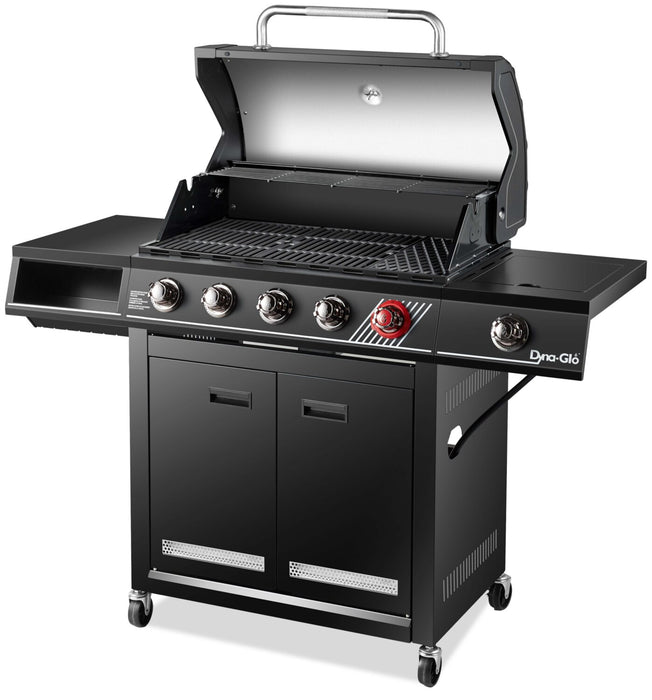 Barbecue à gaz Dyna-Glo 600 de 75 000 BTU à 5 brûleurs - DGH485CRP