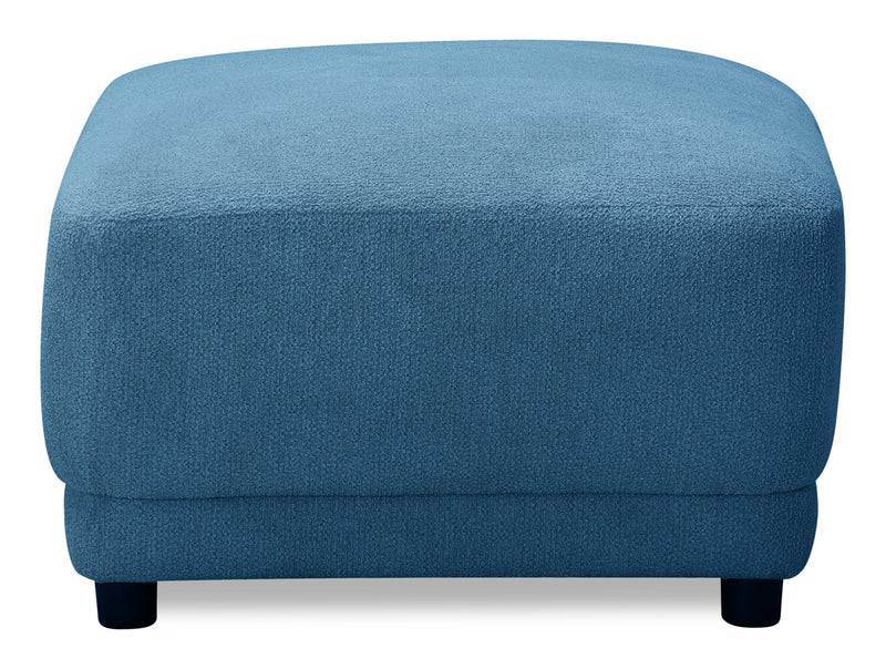 Pouf modulaire Voyage en tissu - bleu