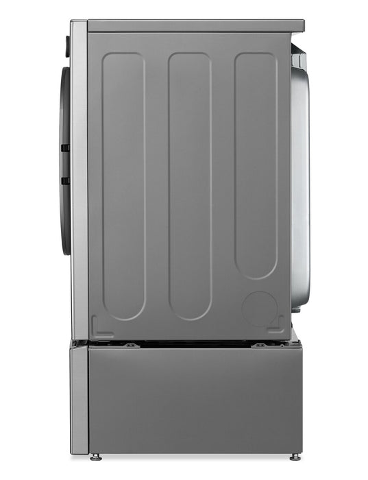 Sécheuse électrique intelligente LG à chargement frontal de 7,4 pi3 avec AI Sensor DryMC - acier graphite -  DLEX5800V