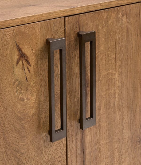 Desserte de salle à manger Henri de Scott Living de 60 po (L) en bois avec rangement - brune