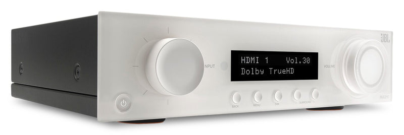 Récepteur AV à 5.2 canaux JBL MA310 4K – blanc (JBLMA310WHTAM)