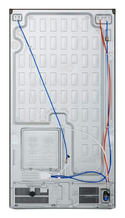 Réfrigérateur LG de 27 pi3 et de 36 po à compartiments juxtaposés - acier inoxydable résistant aux traces de doigts - LL27T3530S 