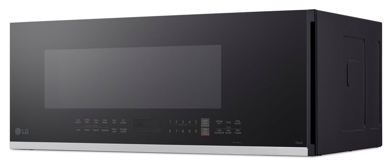 Four à micro-ondes à hotte intégrée intelligent à profil bas LG de 1,3 pi3 avec cuisson par capteur - MVEF1337F
