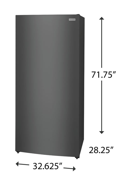 Congélateur vertical Frigidaire de 20 pi<sup>3</sup> - carbone - FRUF2020AN