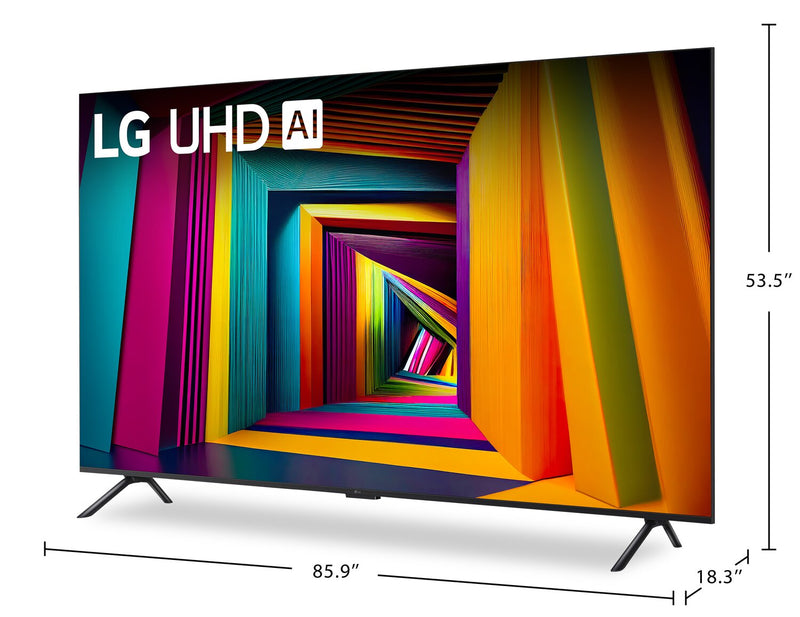 Téléviseur intelligent DEL LG UT9000 UHD 4K de 98 po avec webOS (98UT9000PUA.ACCQ) - modèle 2024