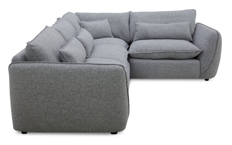 Sofa sectionnel Monaco 4 pièces - gris