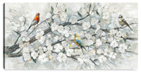 Œuvre d’art « Birds » sur toile - 24 po x 48 po