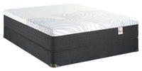 Ensemble matelas moelleux à plateau-coussin dans une boîte Spa 12 de Springwall pour lit simple