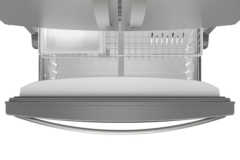 Réfrigérateur Whirlpool de 20 pi3 et de 36 po de profondeur comptoir à portes françaises - acier inoxydable - WRFC2036RZ 