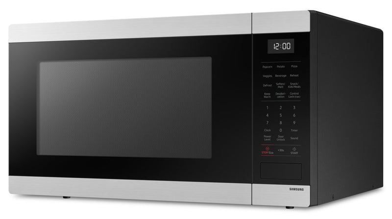 Four à micro-ondes de comptoir Samsung de 1,9 pi3 avec cuisson par capteur - MS19DG8500SRAC