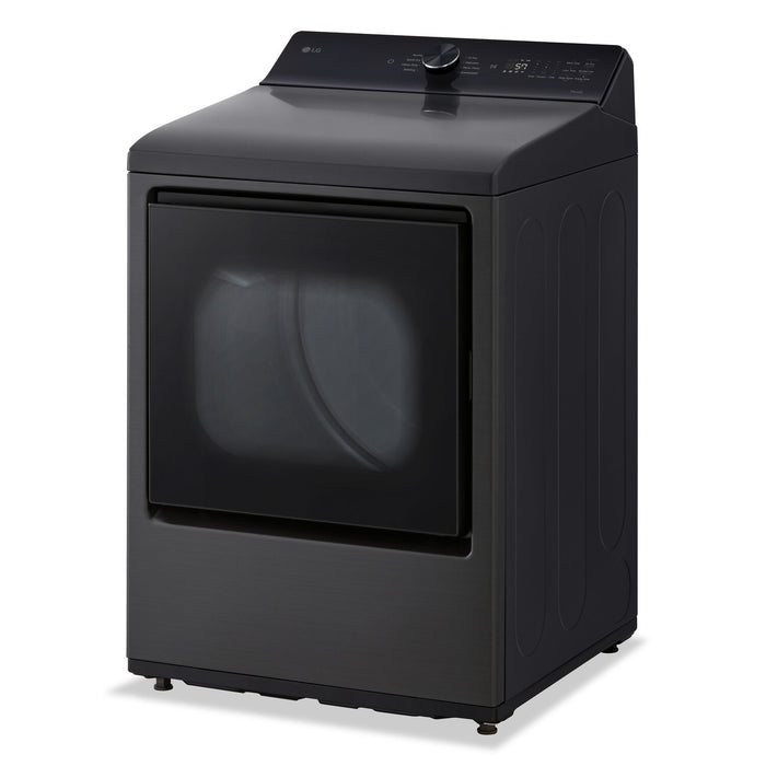 Sécheuse électrique LG de 7,3 pi³ avec détection IA et ThinQMD - noir platine - DLE8200L