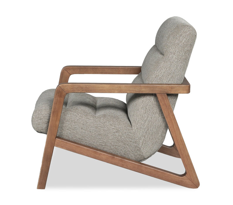 Fauteuil d’appoint Cove de 28 po en tissu de chenille - vert 