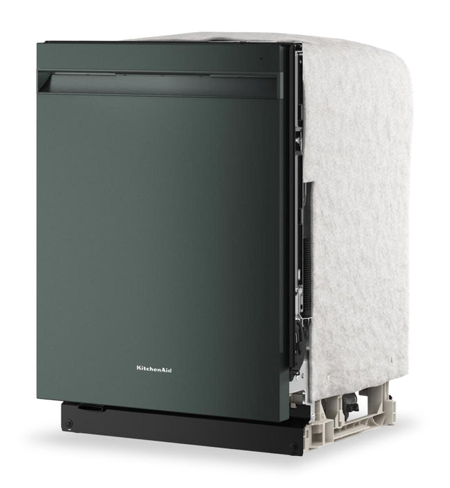 Lave-vaisselle KitchenAid de 24 po et de 44 dBA avec troisième panier 360° Max JetsMC - genièvre - KDPS624SJP 