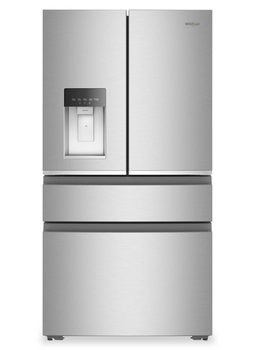 Réfrigérateur Whirlpool de 22 pi3 et de 36 po de profondeur comptoir véritable à portes françaises - acier inoxydable - WRMC5036RZ