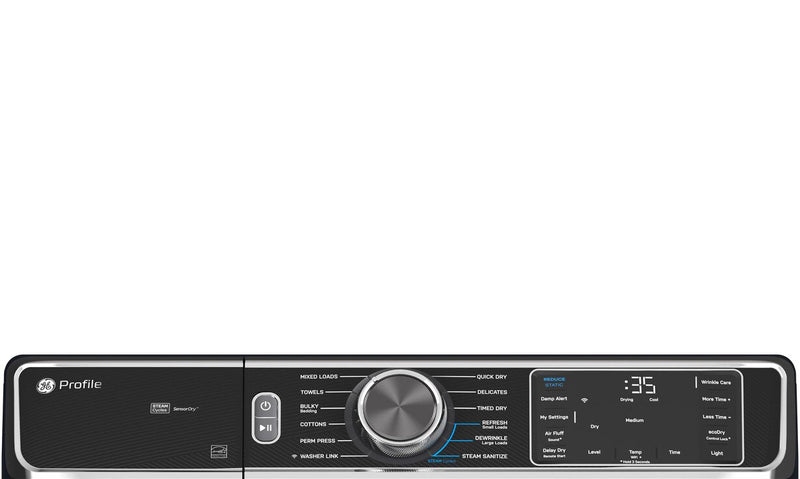 Sécheuse électrique intelligente Profile de 7,8 pi3 avec assainissement et vapeur - PFD87ESPVRS