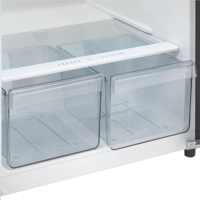 Réfrigérateur Danby de format appartement de 10 pi3 et de 23,4 po à congélateur supérieur - acier inoxydable - DFF101B1BSSDB