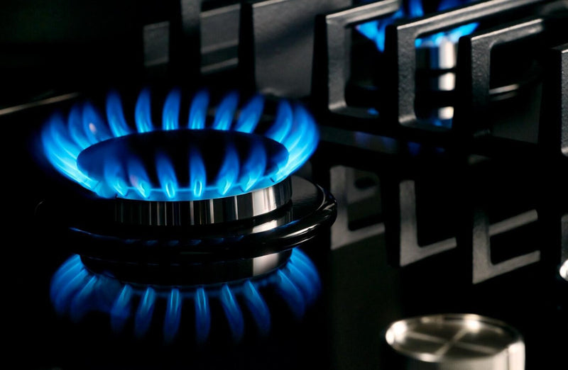 Surface de cuisson à gaz sur vitrocéramique KitchenAid de 30 po – KCGG530PBL