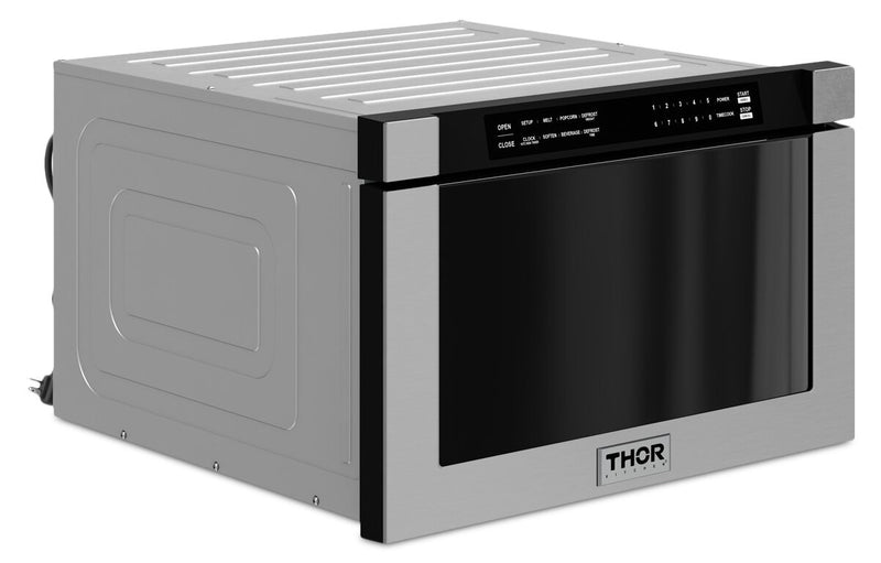 Tiroir four à micro-ondes encastré Thor Kitchen de 24 po et de 1,2 pi3 - TMD2402