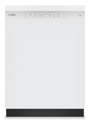 Lave-vaisselle intelligent Bosch de série 300 de 24 po de 48 dBA avec PrecisionWashMD - blanc - SHE41CM2N