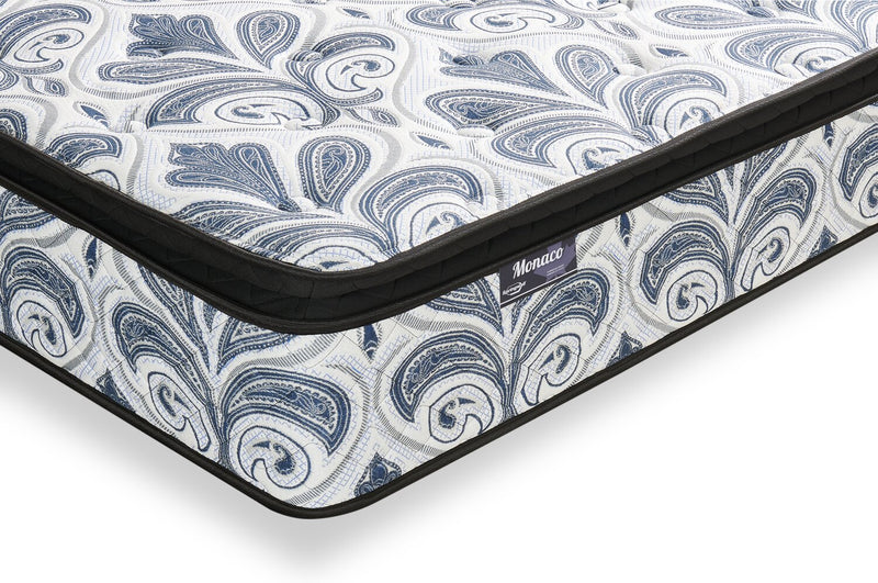 Matelas semi-ferme à plateau-coussin Monaco de Springwall pour grand lit