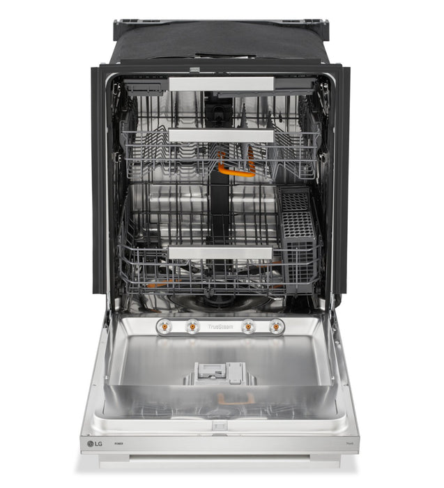 Lave-vaisselle encastré LG à 39 dBA de 24 po avec commandes sur le dessus et QuadWashMD Pro - acier inoxydable - LDNTH862S