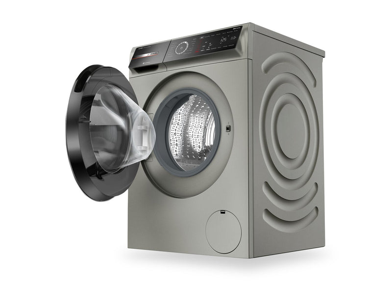 Laveuse compacte Bosch de série 800 à chargement frontal de 2,4 pi³ et de 24 po avec Home ConnectMC - WGB246AXUC