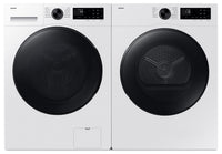  Laveuse compacte à chargement frontal de 2,9 pi3 et sécheuse compacte de 4,0 pi3 de Samsung