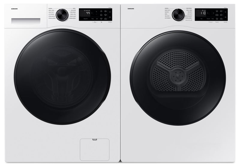 Laveuse compacte à chargement frontal de 2,9 pi3 et sécheuse compacte de 4,0 pi3 de Samsung