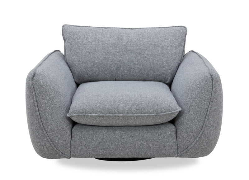 Fauteuil pivotant Monaco - gris