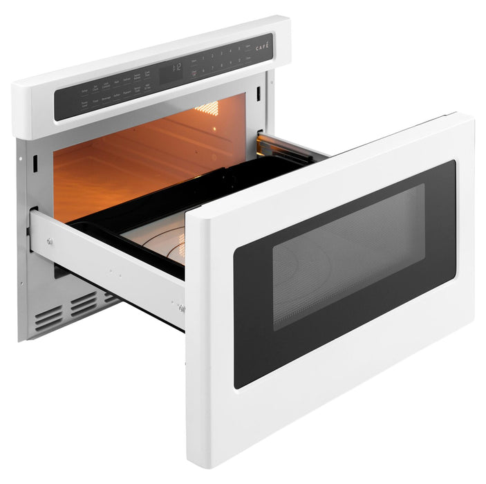 Tiroir-four à micro-ondes encastré Café de 1,2 pi³ - blanc - CWLC12P4RW5