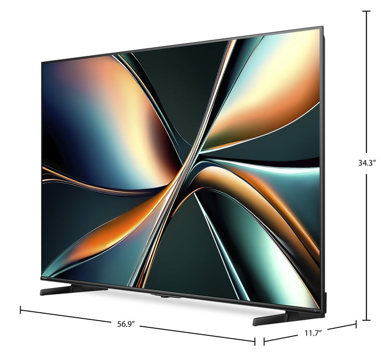 Téléviseur QLED à Mini DEL HISENSE U68QF UHD 4K de 65 po avec IA et Fire TV (65U68QF)