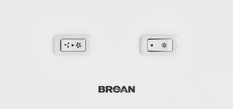 Hotte de cuisinière sous l’armoire Broan de série GLA1 de 30 po - GLA1303WW